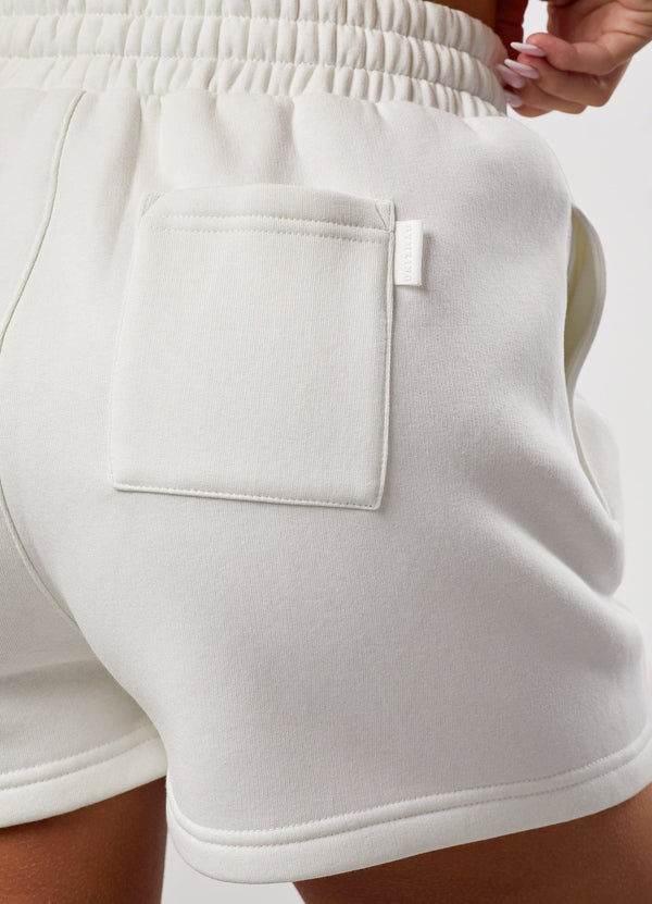 Gym King 365 Fleece Shorts Cream