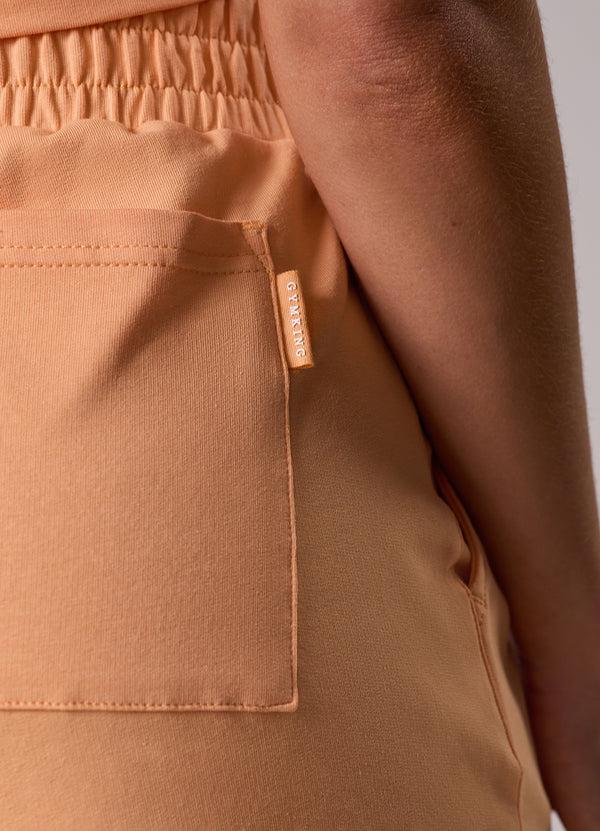 Gym King 365 Jersey Short Apricot