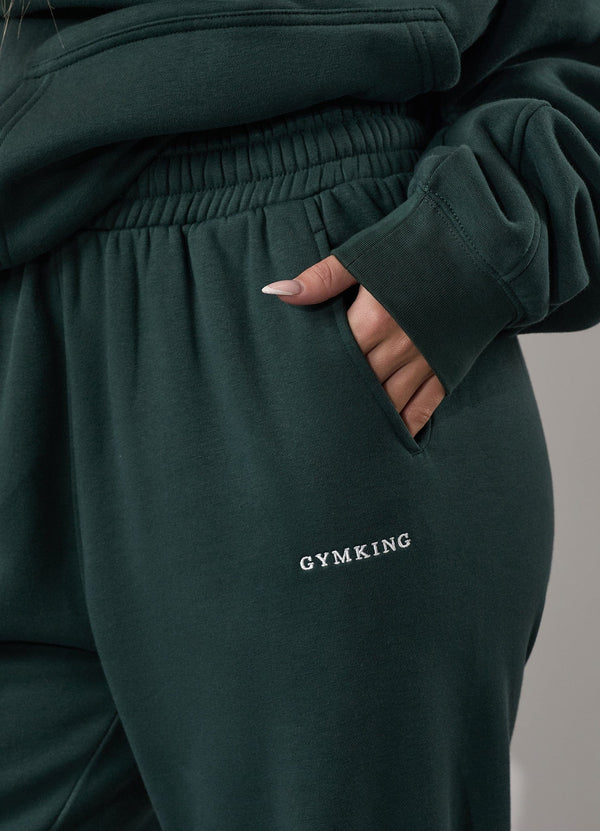 Gym King 365 Joggers Deep Forest Green