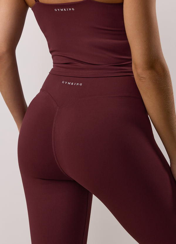 Gym King 365 Legging Deep Cherry