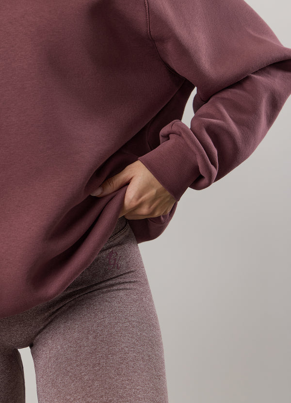 Gym King 365 Raglan Sleeve Crew Grape