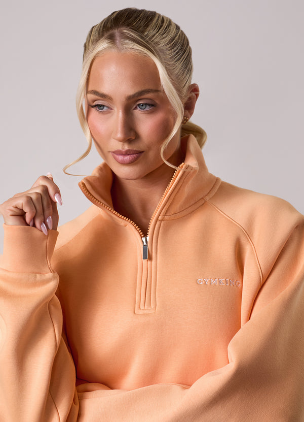 Gym King 365 Raglan Sleeve Funnel Apricot