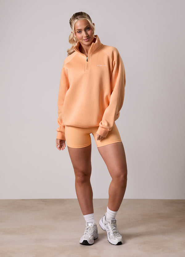 Gym King 365 Raglan Sleeve Funnel Apricot