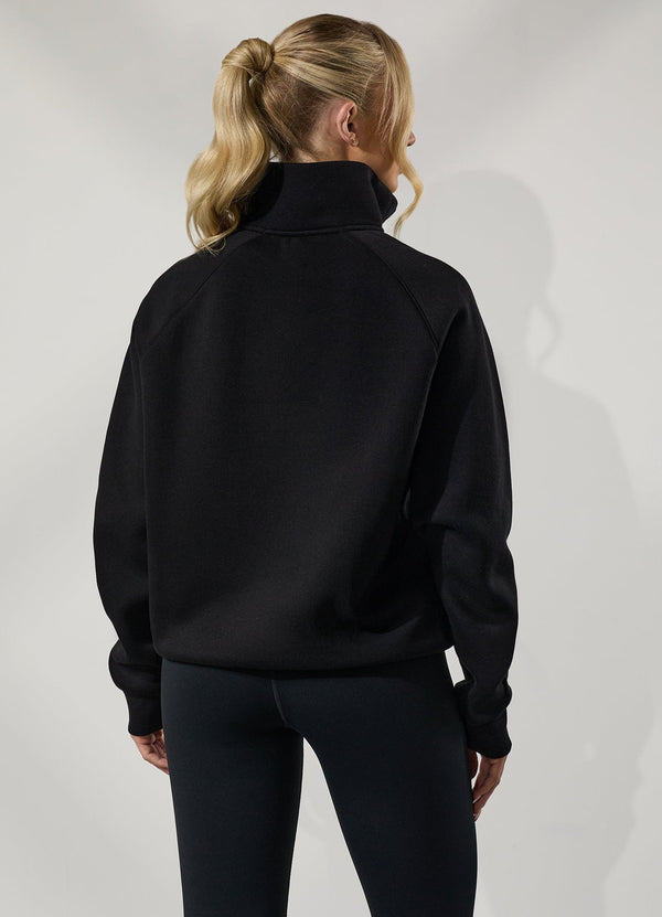 Gym King 365 Raglan Sleeve Funnel Black