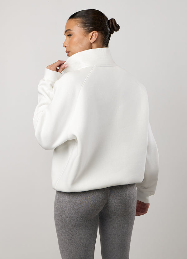 Gym King 365 Raglan Sleeve Funnel Cream