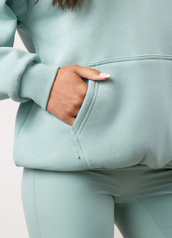 Gym King 365 Relaxed Fit Hood Green Mist