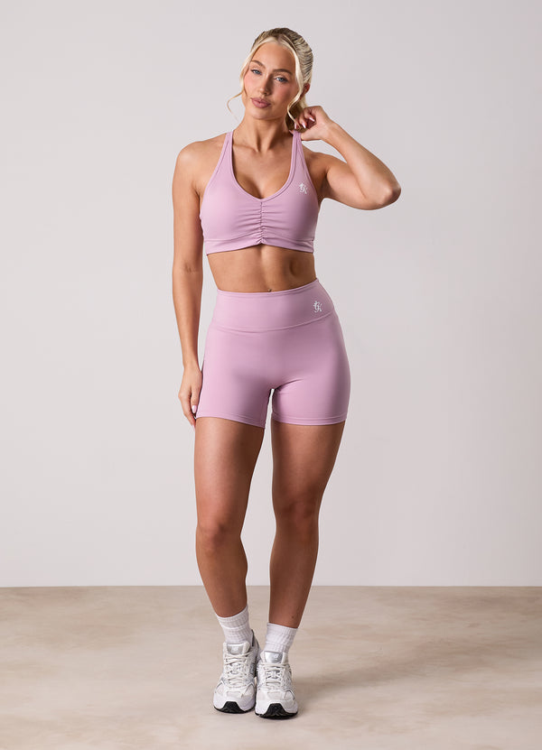 Gym King 365 Scrunch Short Dusky Mauve