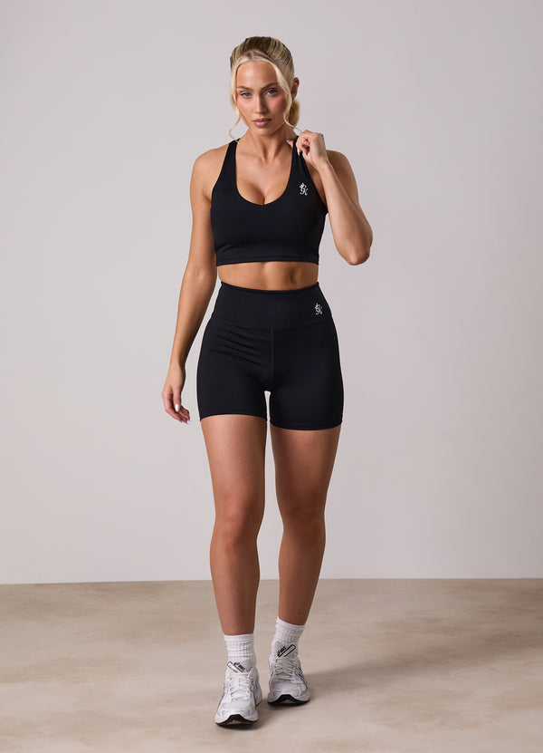 Gym King 365 V-Neck Tank Black