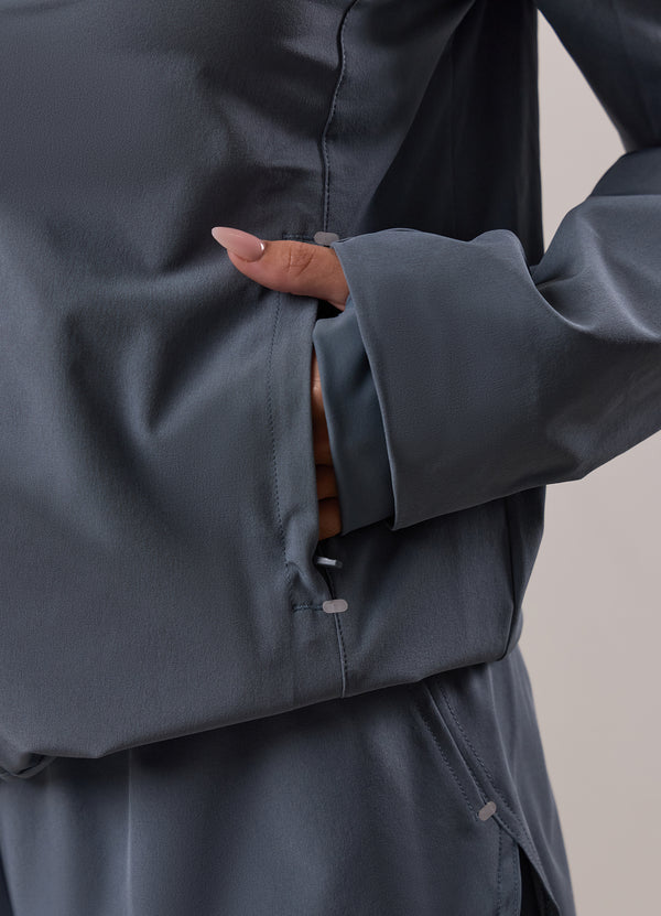 Gym King Adapt Windbreaker Storm Blue