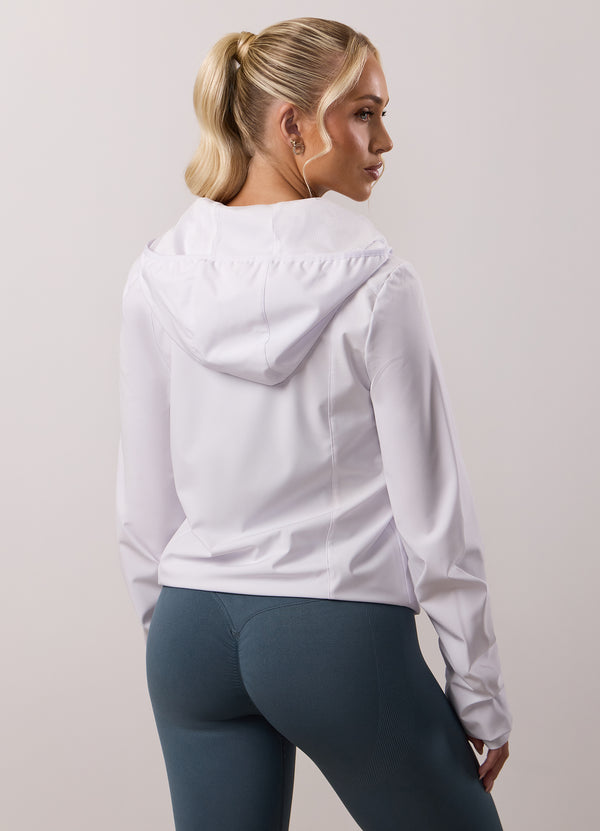 Gym King Adapt Windbreaker White