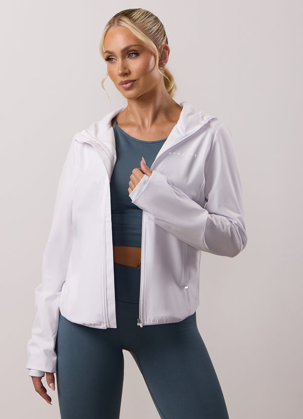 gym king Adapt Windbreaker White