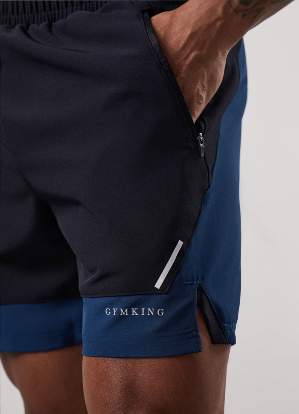 gym king Advance 6" Short Navy / Estate Blue