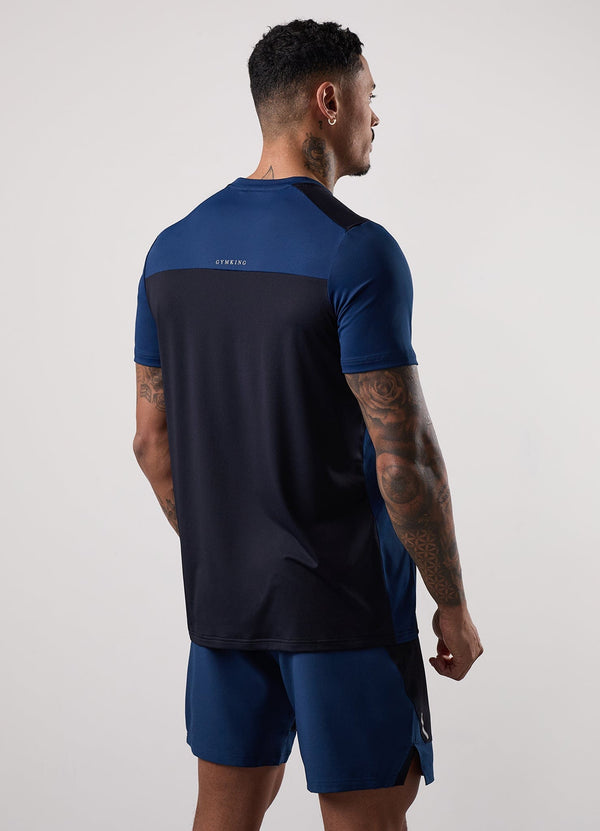 Gym King Advance Tee Navy / Estate Blue