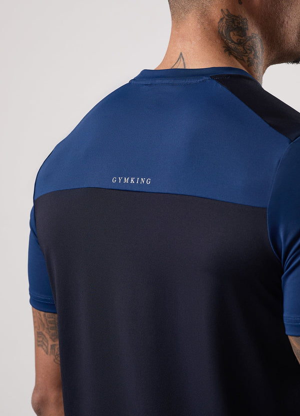Gym King Advance Tee Navy / Estate Blue