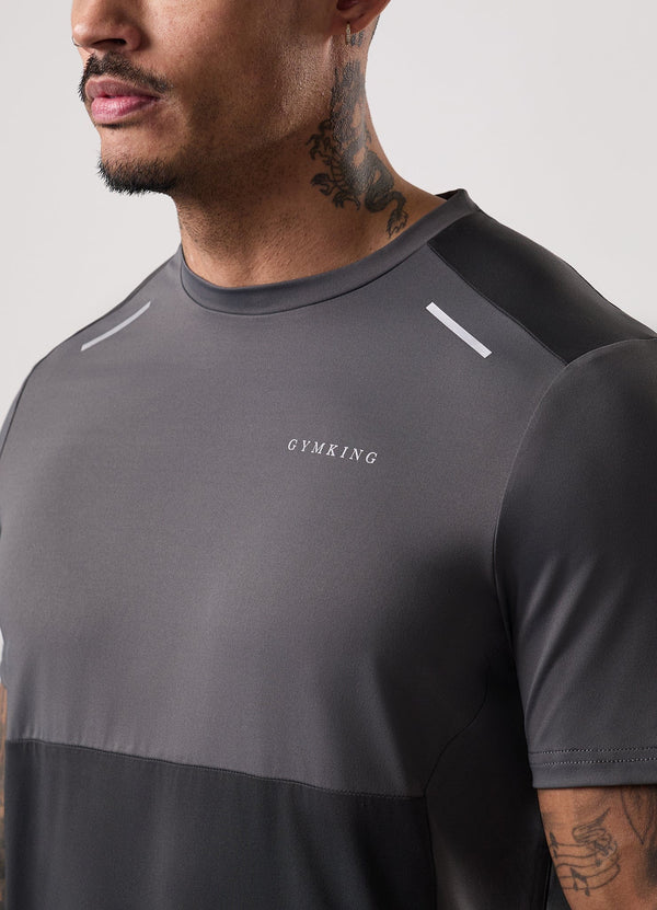 Gym King Advance Tee Urban Grey/Fossil Grey