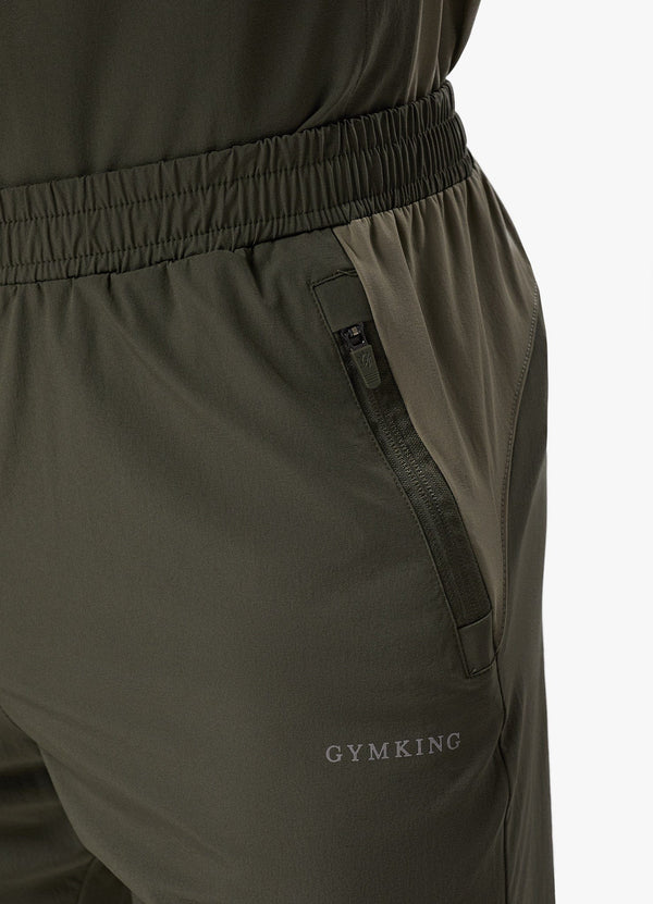 Gym King Advance Tracksuit Bottoms Khaki