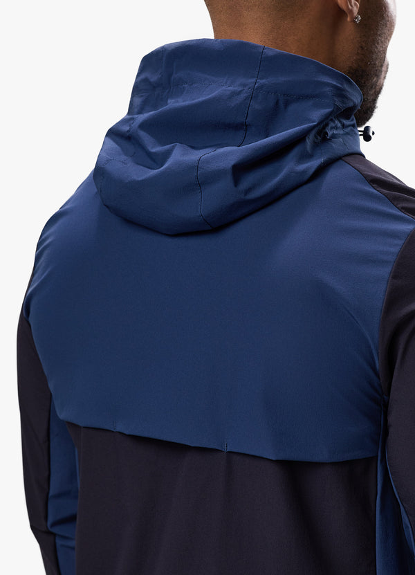 Gym King Advance Tracksuit Top Navy/Estate Blue