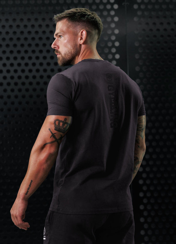 gym king Aventus Jersey Tee Dark Pewter
