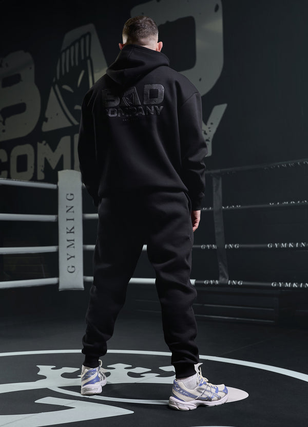 Gym King Bad Company Fleece Hood Black/Black