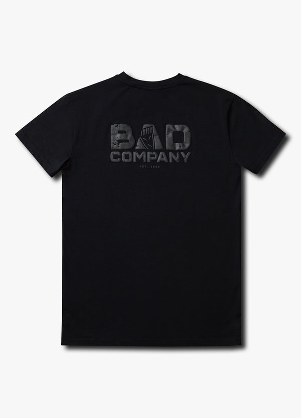 gym king Bad Company Jersey Tee Black/Black
