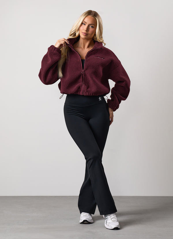 Gym King Borg Full Zip Burgundy