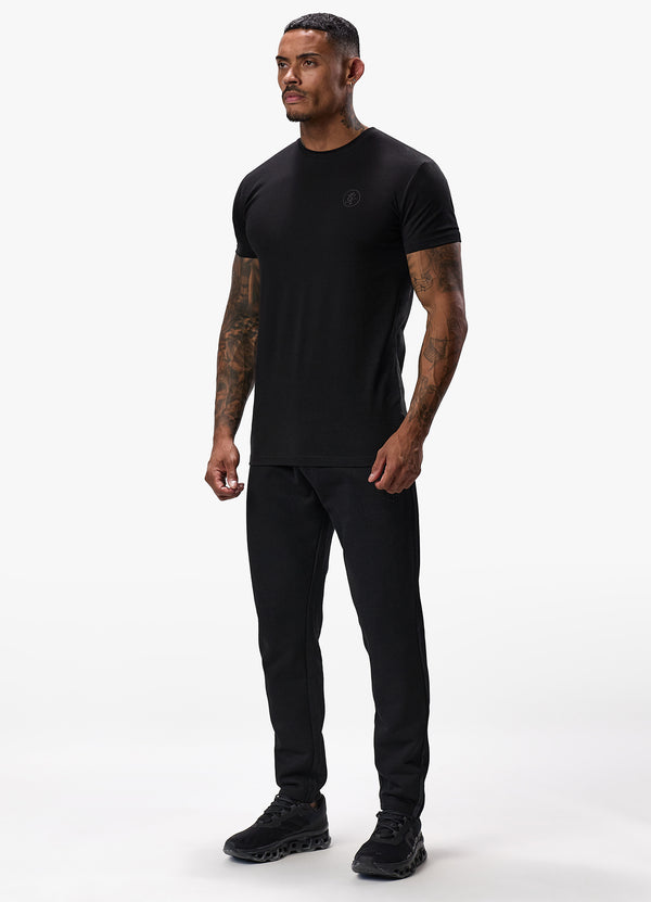 Gym King Box Logo Jersey Tee Black