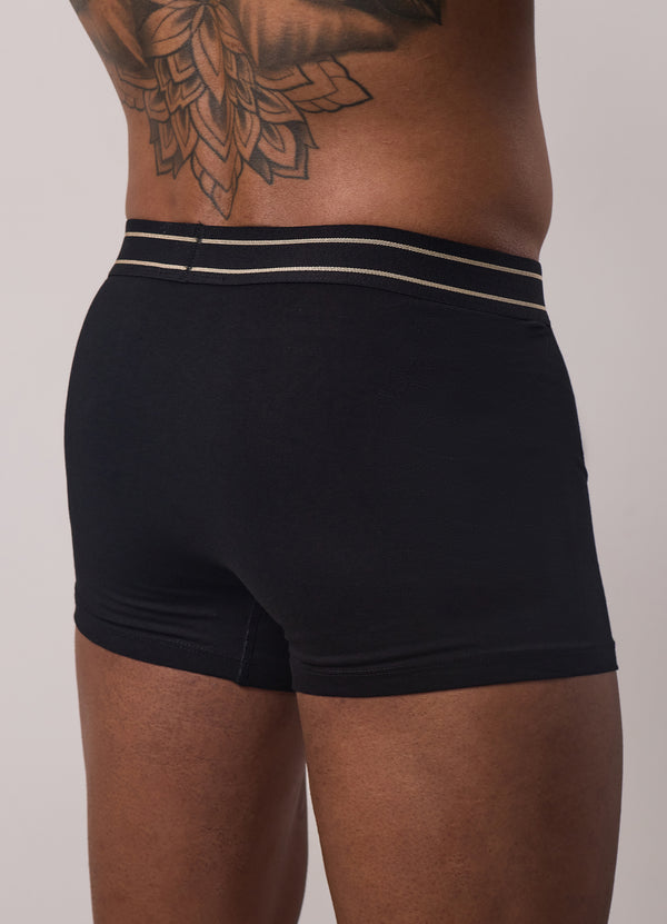 Gym King Boxers (3PK) Black/Gold