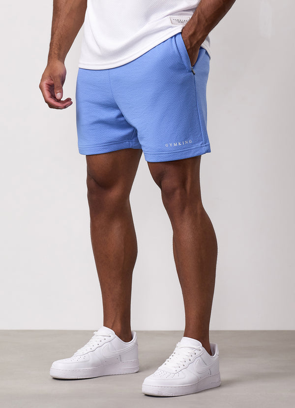 Gym King Brooklyn Mesh Short Provence Blue