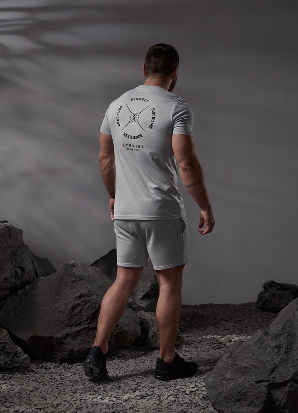 gym king Compass Tee Urban Grey