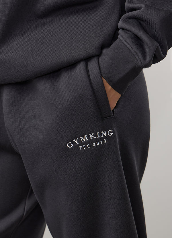 Gym King Compose Fleece Relaxed Jogger Dark Pewter