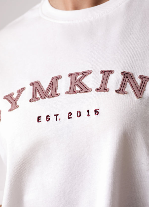 Gym King Compose Jersey Boyfriend Tee Cream