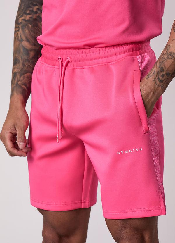Gym King Core Plus Poly 2.0 Short Raspberry