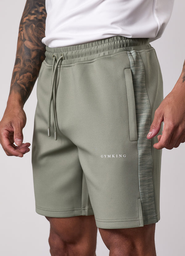 gym king Core Plus Poly 2.0 Short Soft Khaki