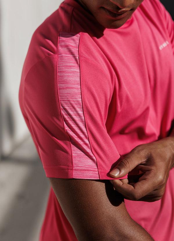 gym king Core Plus Poly 2.0 Tee Raspberry