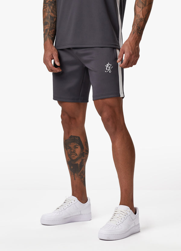 Gym King Core Plus Poly Short Graphite