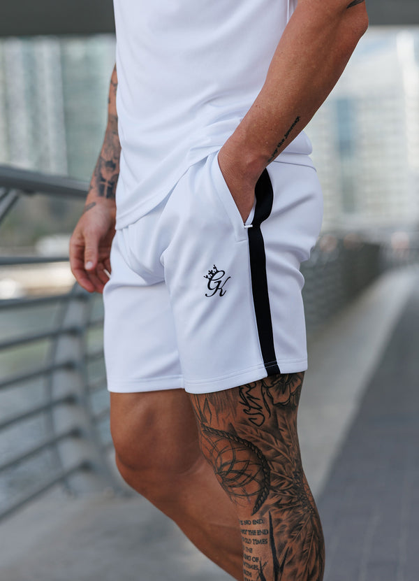 gym king Core Plus Poly Short White