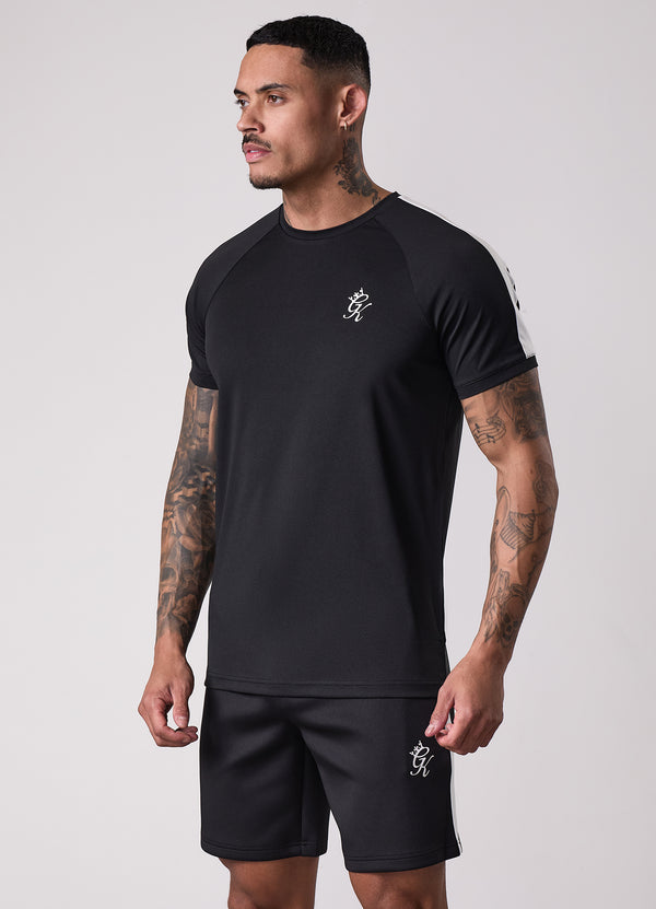 Gym King Core Plus Poly Tee Black