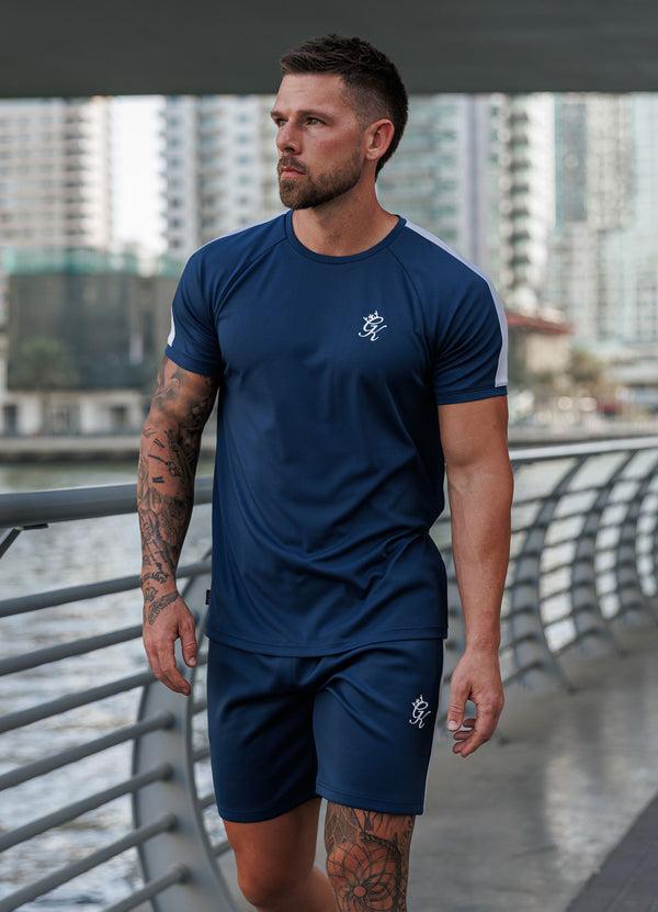 gym king Core Plus Poly Tee Moonlight Blue