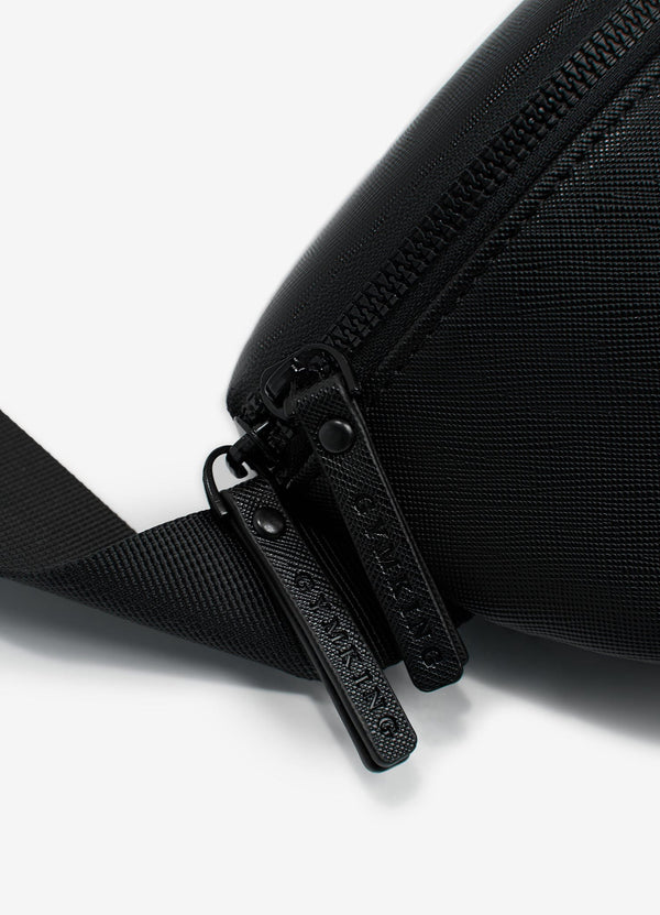 Gym King Debossed Belt Bag Black