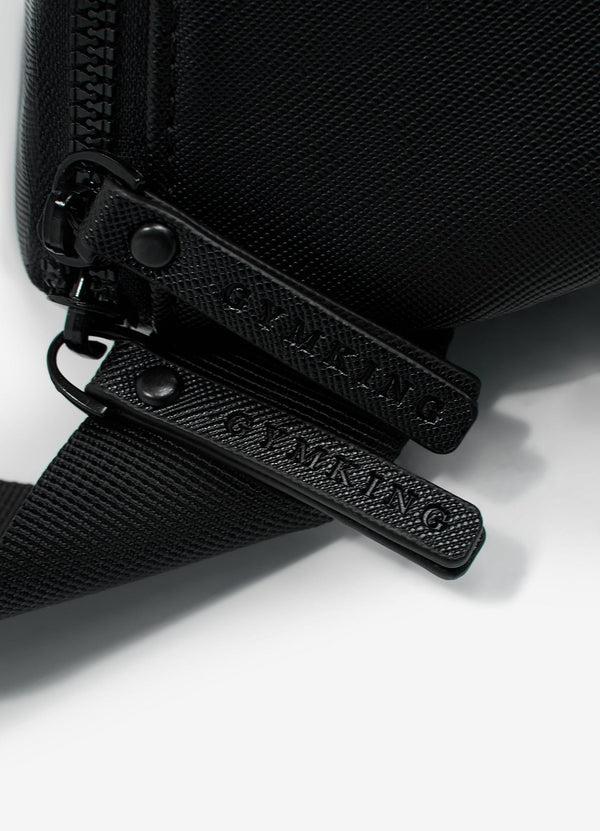 Gym King Debossed Belt Bag Black