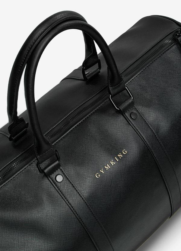 gym king Debossed Holdall Black