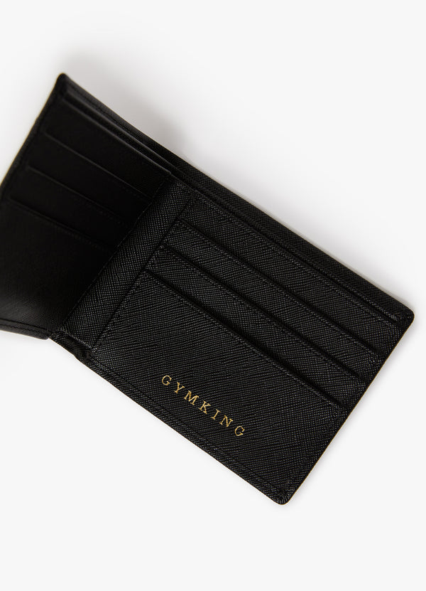 Gym King Debossed Wallet Black