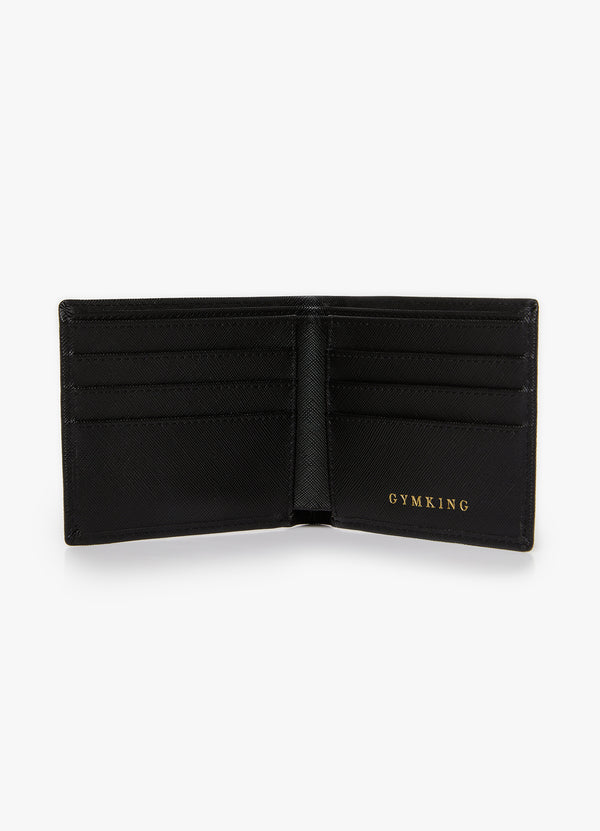 Gym King Debossed Wallet Black