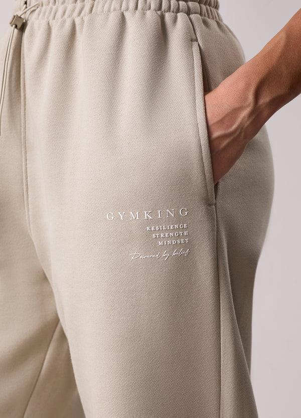 Gym King Define Bungee Jogger Vanilla Brown