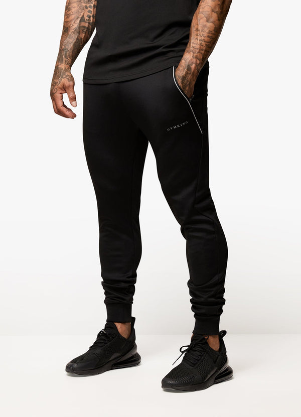 Gym King Eclipse Poly Jogger Black