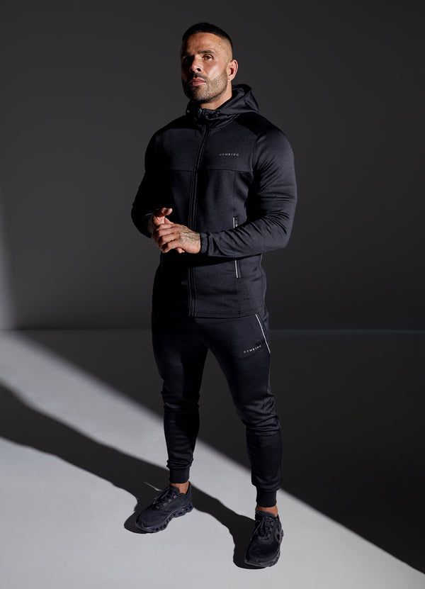 Gym King Eclipse Poly Jogger Black