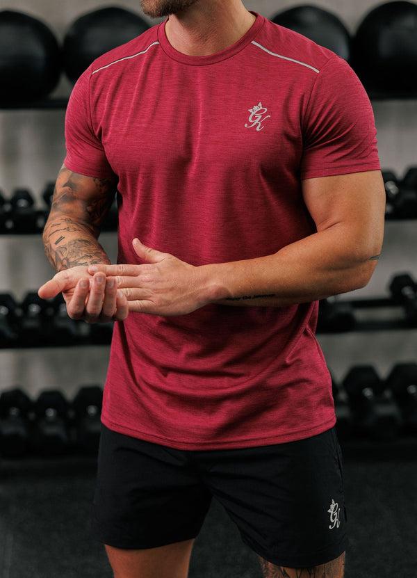 Gym King Element Tee Mulberry