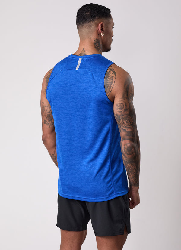 Gym King Element Vest Sonic Blue