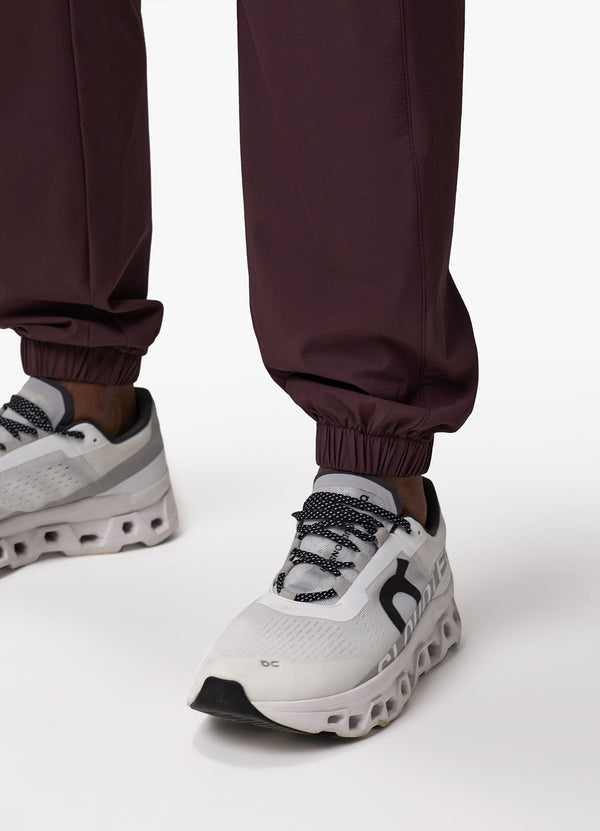 Gym King Elite Ripstop Tracksuit Bottom Deep Plum