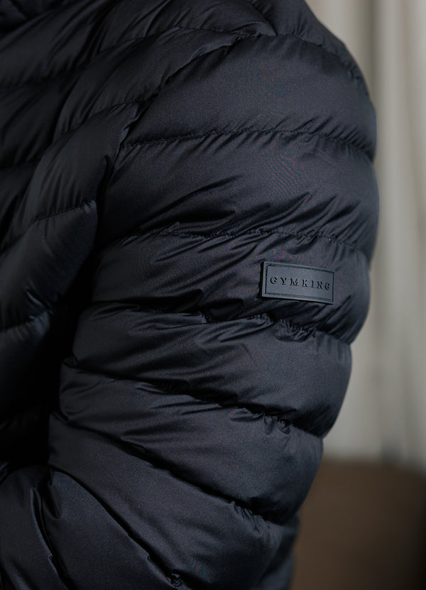 Gym King Endurance Puffer Jacket Black